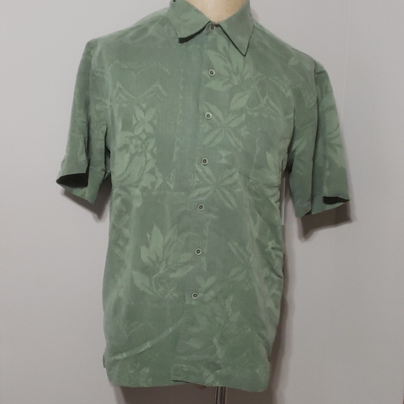Quiksilver sueded short sleeve tropical palm - Picture 2 of 6